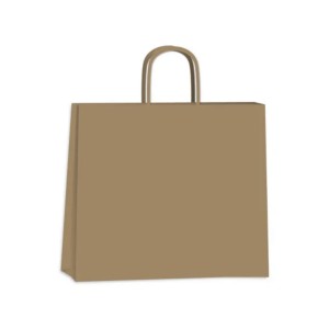 BOLSA DE PAPEL KRAFT ZAFIRO 32X10X30